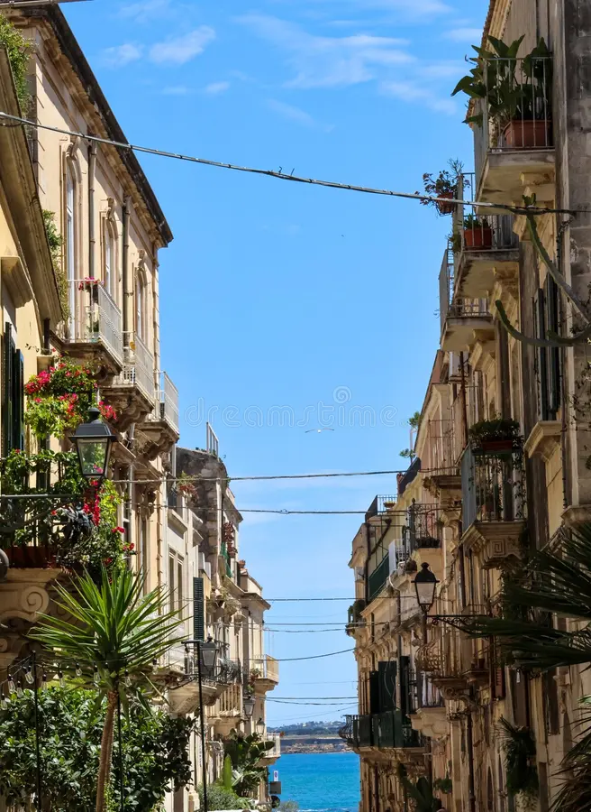 ortigia vista mare