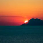 Stromboli al tramonto