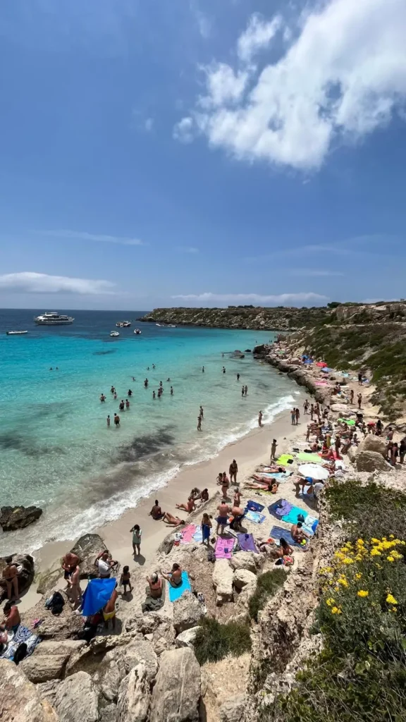 cala azzurra favignana