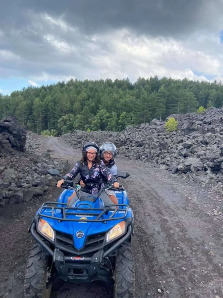 Tour in quad sull’Etna dalle Gole dell’Alcantara fino a 1.850 metri