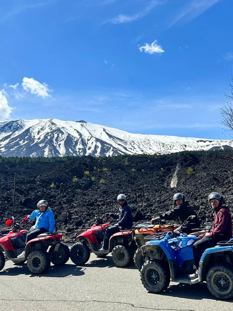 Tour in quad sull’Etna dalle Gole dell’Alcantara fino a 1.850 metri