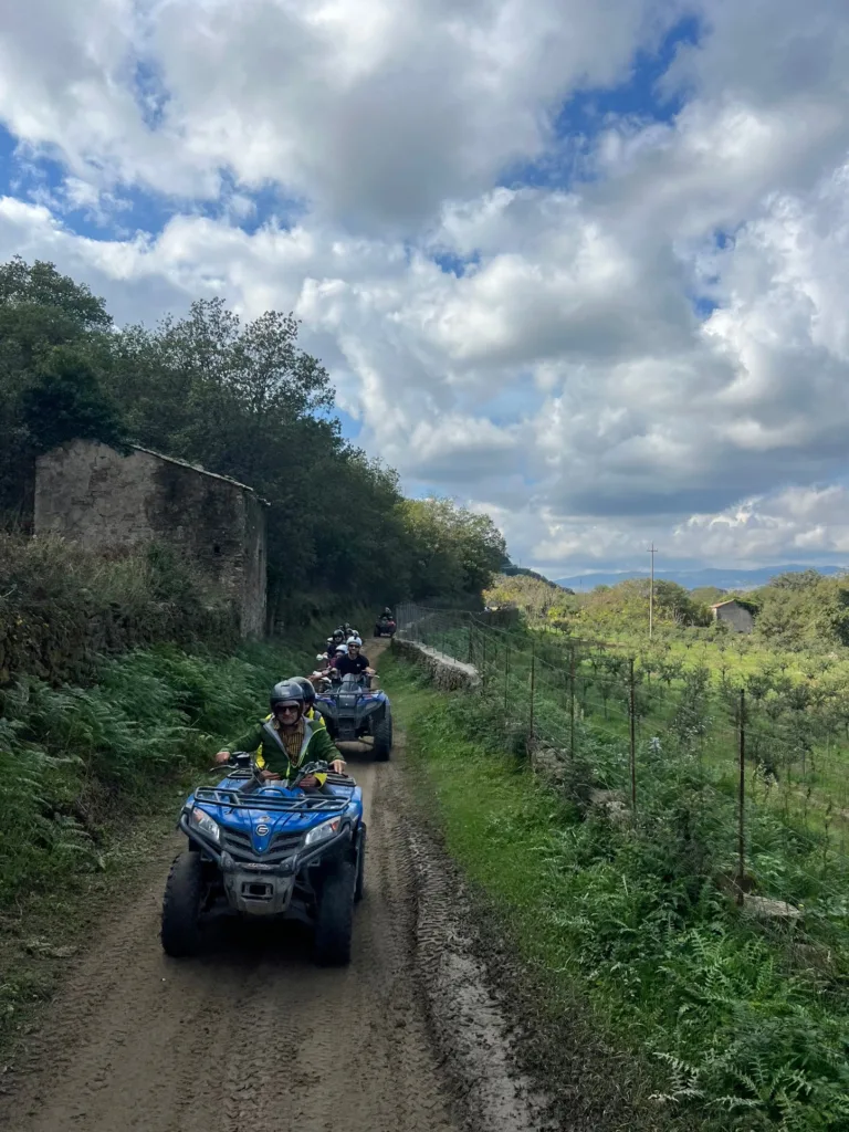 Tour in quad nella Valle dell’Alcantara di 2 ore e mezza